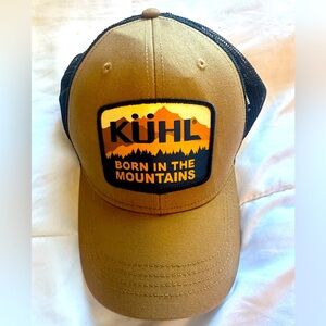 Kuhl hat adjustable back brown
